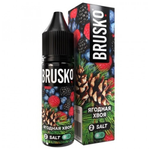 Жидкость BRUSKO(Chubby) 2 35мл Ягодная хвоя 2